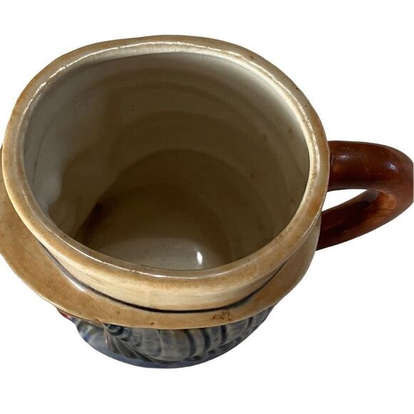 Vintage Toby Small Character Head Mug Made in Occupied Japan 1950s - Picture 5 of 12